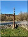 Remains of a guidepost, Talysarn