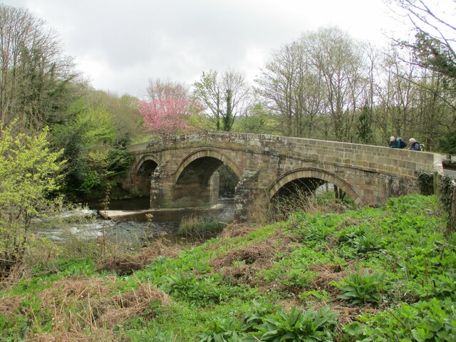 Road Bridge Over River Esk Toward  © Martin Dawes :: Geograph 