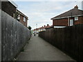 Footpath to Castle Road, Ipswich