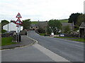 The Pennine Way along the B6479 in Horton in Ribblesdale