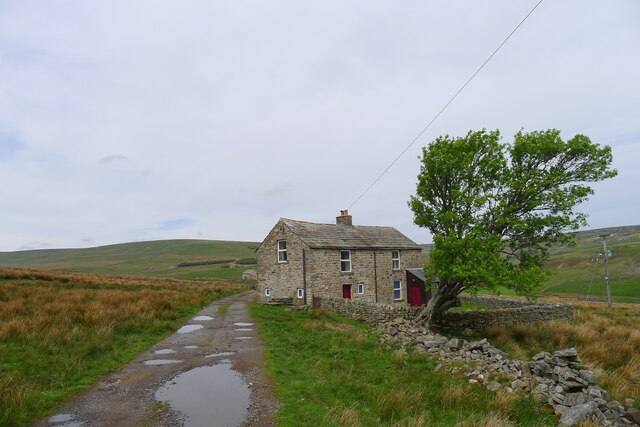 The Weardale Way passing Lanehead View