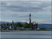 NH7867 : View towards Cromarty town by Alan Murray-Rust
