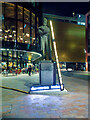 SJ8397 : Statue of Friedrich Engels, First Street by David Dixon