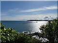 View over Bovisand Pier towards Penlee Point, from the South West Coast Path, Bovisand