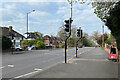 West on Warwick New Road, Royal Leamington Spa