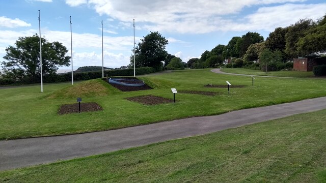 Public park in Barry