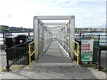SX4853 : Mount Batten ferry terminal pier, Mount Batten, Turnchapel by Ruth Sharville