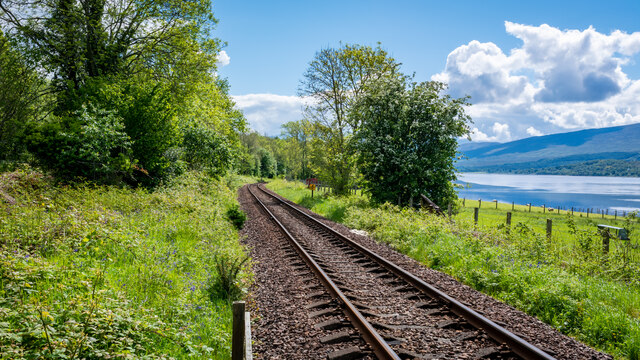 West Highland Line at Kinlocheil