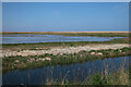TG0744 : Swan Lake by Iron Road, Salthouse Marshes by Hugh Venables