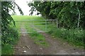 Gate on the footpath to Cropredy