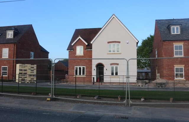 New houses on Main Road, Nether Broughton