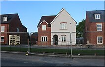 SK6925 : New houses on Main Road, Nether Broughton by David Howard