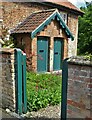 Doors to estate cottages in Londesborough