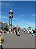SY6879 : Jubilee clock tower, Weymouth by Roy Hughes