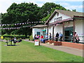 Jubilee picnic, North Acton playing fields pavilion