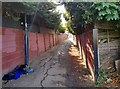 Path into Gladstone Park, Cricklewood