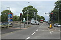 SM9703 : Traffic lights at junction on A477, London Road by M J Roscoe