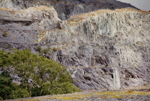 Galleries in the California District of Dinorwig Quarry