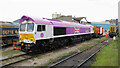 Platinum Jubilee class 66 at the Celsa steelworks