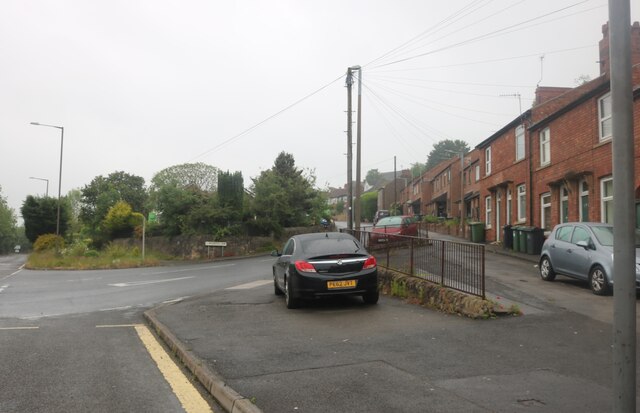 Derby Road at the junction of Becksitch Lane
