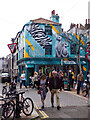 TQ3104 : Brighton : mural, Gloucester Road by Jim Osley