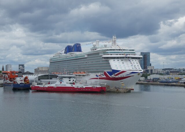 'Britannia' at Ocean Dock, Southampton