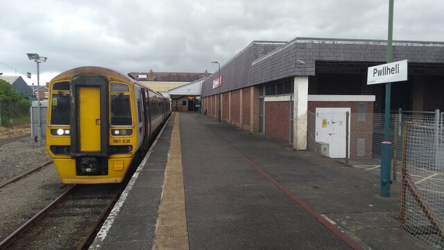 End of the line at Pwllheli station