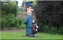 SP6480 : Postman Pat and his black and white cat, Welford by David Howard