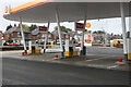 Shell petrol station on Leicester Road, Wigston