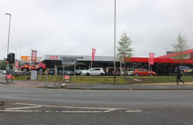 Drive used car centre on Aylestone Road, Leicester