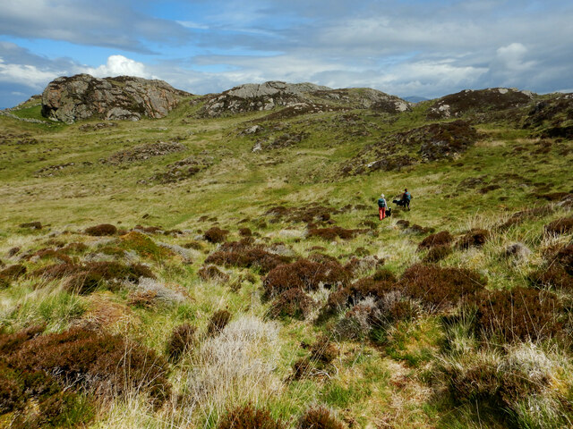 Cross country on the north of Iona