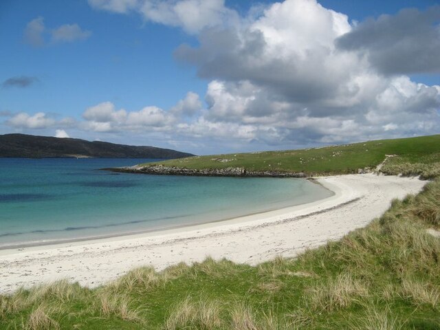 Sandy beach, Uidh Bhatarsay