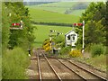 Huntly Station ? south end signals and signal box