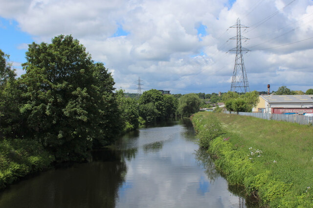 River Calder Near Brighouse © Chris Heaton Geograph Britain And Ireland