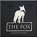 (Another) sign on The Fox