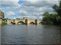 TL3171 : Bridge over The Great Ouse at St Ives by M J Richardson