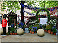 SJ8398 : Manchester Flower Show Jubilee Trail#6 Changing the Guard in St Ann's Square by David Dixon