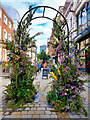 SJ8398 : Manchester Flower Show 2022, King Street by David Dixon