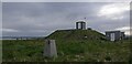 Triangulation pillar and reservoir, Shapinsay, Orkney