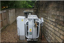 SK3445 : Electricity transformer by Derby Road, Milford by David Howard