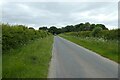 Road towards Huggate Lodge