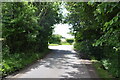 Road junction at Bacon End