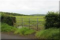 Field entrance at Knockendale