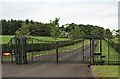 Entrance gates to Langlands House