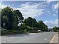 Approaching the Bassaleg roundabout