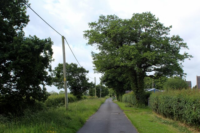 Access Lane to Wood Farm