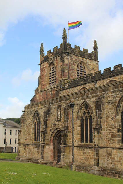 West (Bell) tower of Bangor cathedral