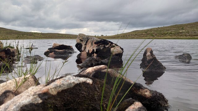 A rock in Loch Losgainn
