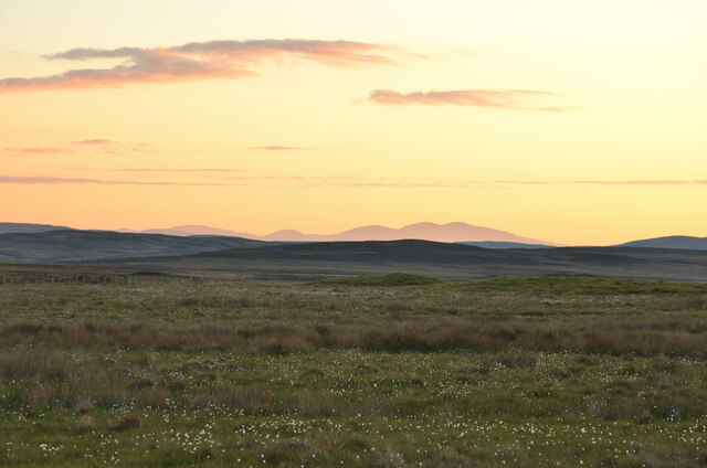 Moorland at Dusk, Achnahuie, Sutherland