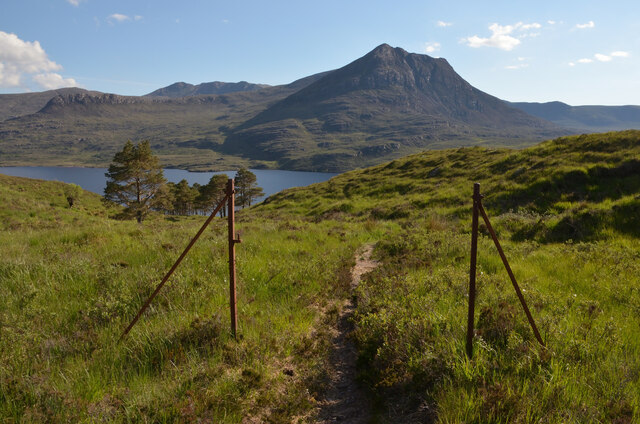 Old Gateway with Sgorr Tuath behind, Wester Ross